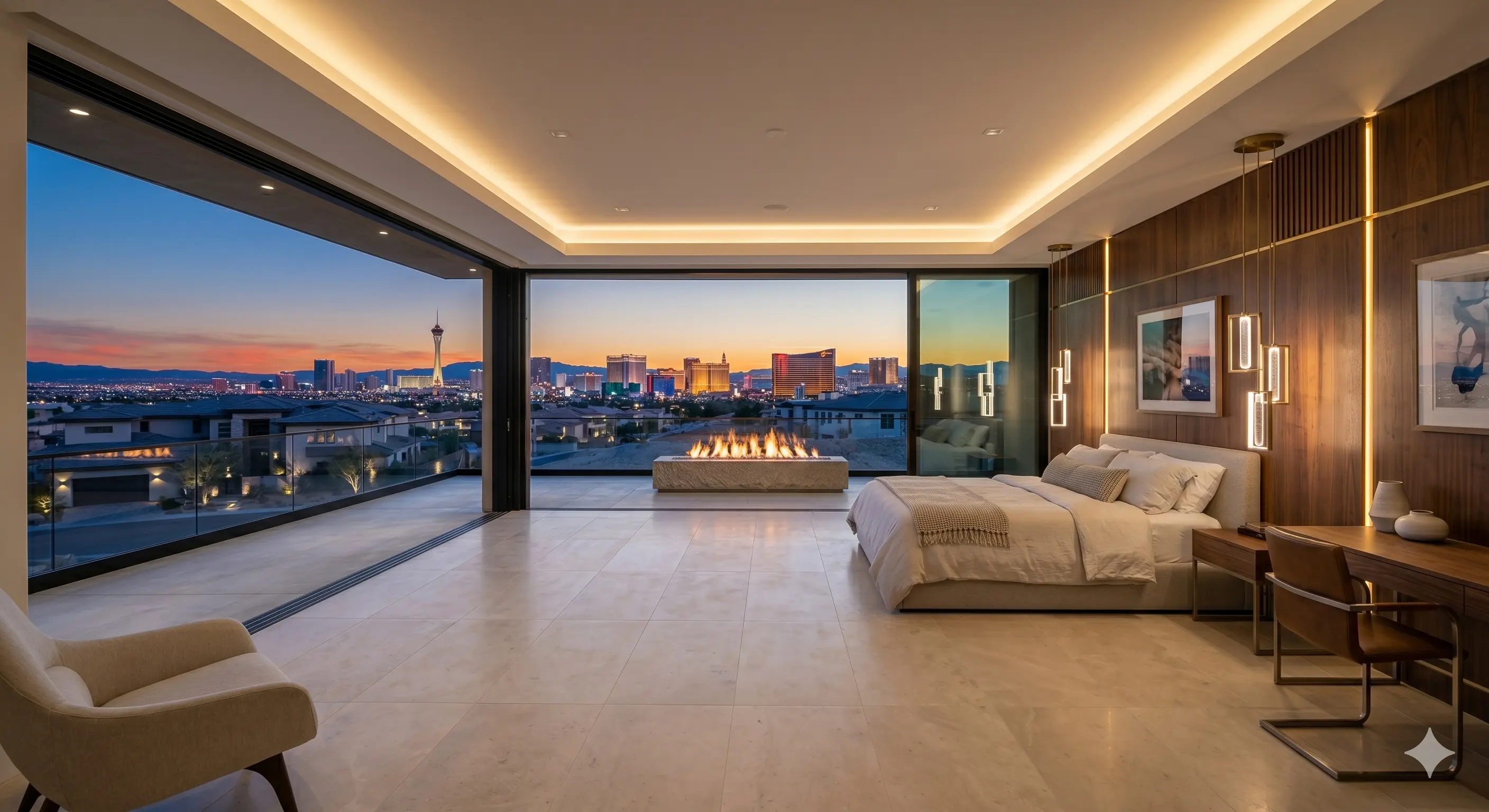 Selected interior design work